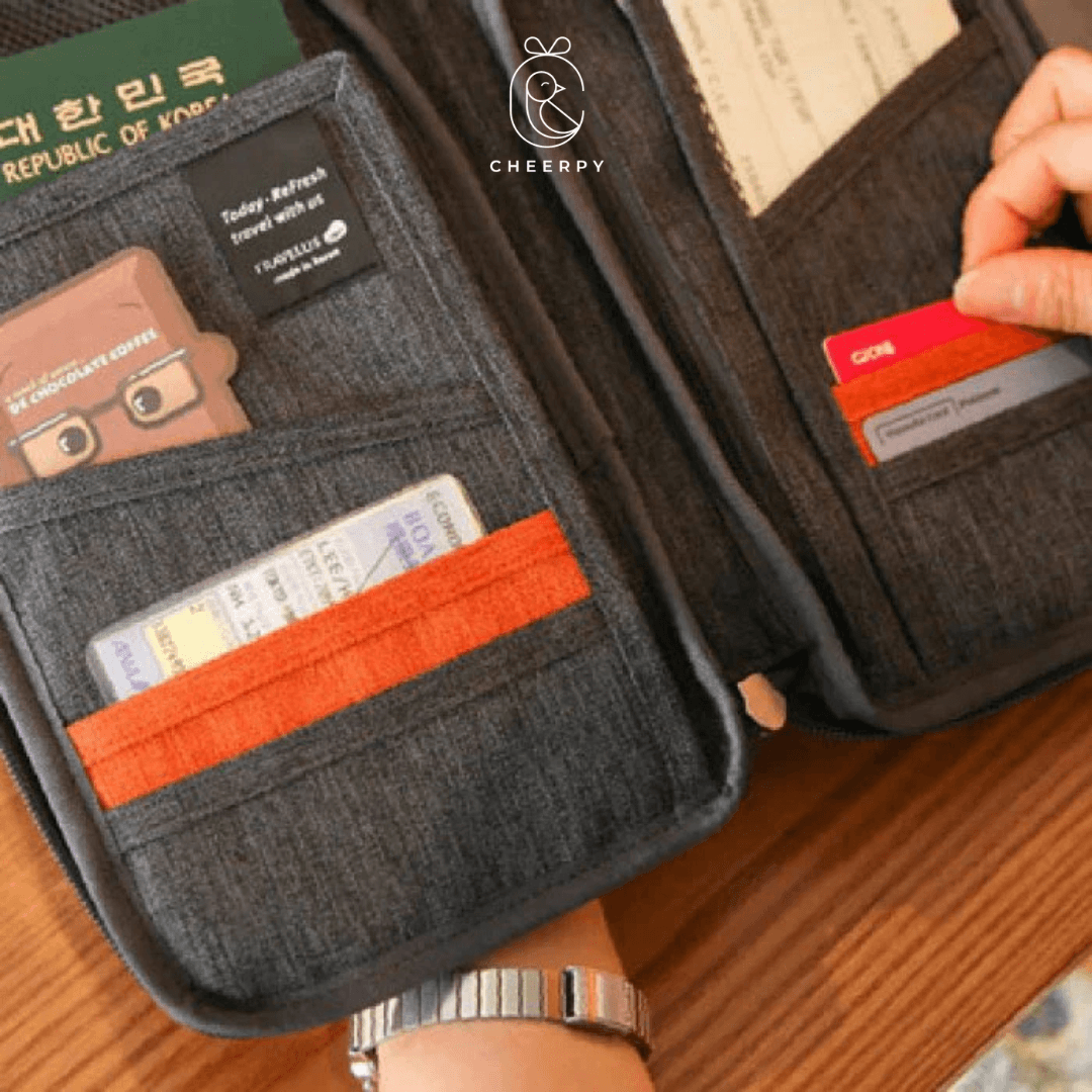 Multi-Purpose Travel Pouch with Wrist Strap 4