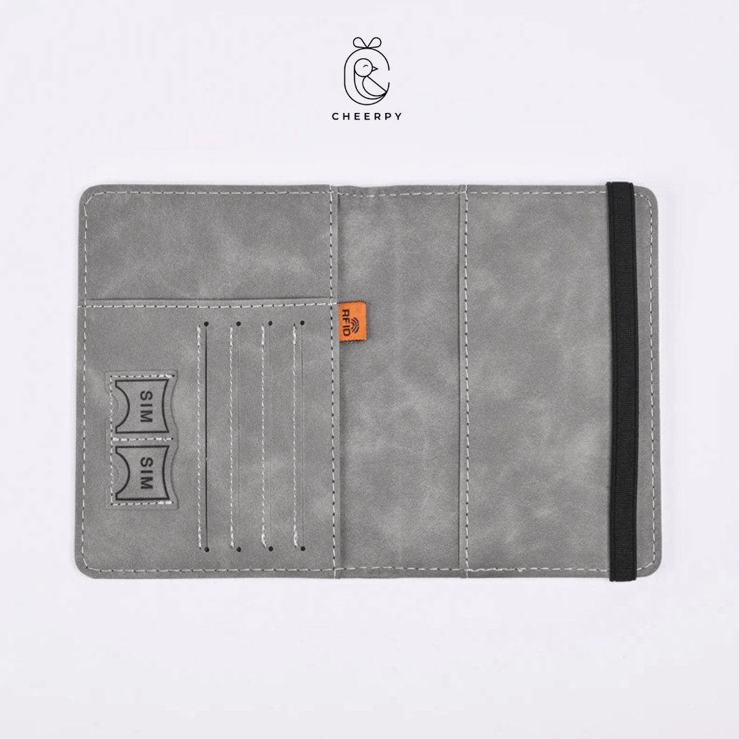 RFID-Blocking Passport Holder & Travel Wallet 6